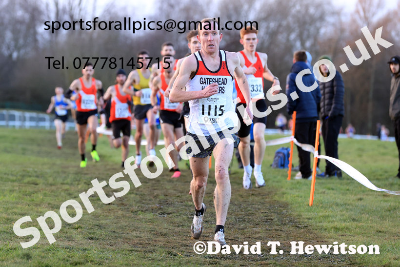 Senior Mens 2026 Northern Cross Country Champs., Pontefract Racecourse, Pontefract. Photo: David T. Hewitson/Sports for All Pics